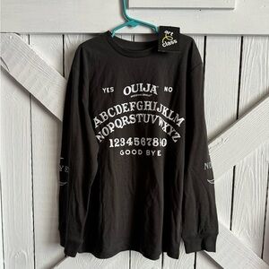 NWT Art Class Girl’s Size Medium 7/8 Ouija Board Long Sleeve Gray Shirt